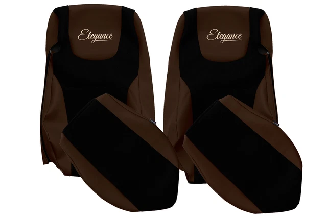 F-CORE Tavolini Per Cruscotto DAF XF 106 (2014-2021) - Set Doppio In Rosso, Accessorio Per Interni Camion - Foto 6