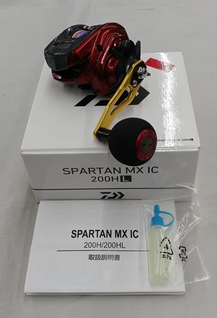 DAIWA SPARTAN IC 200HL Fishing Reel Very Good Condition Used