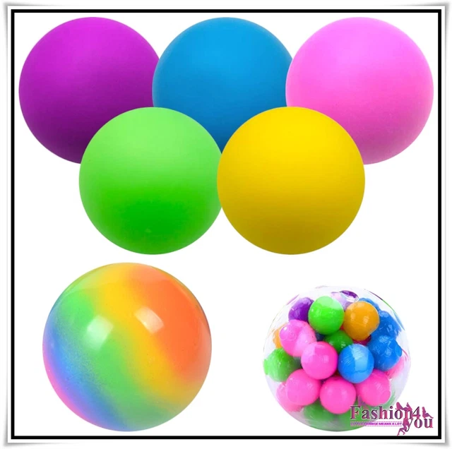 STRESS RELIEF BALL Color Changing Sensory Fidget Toys Squeeze Balls