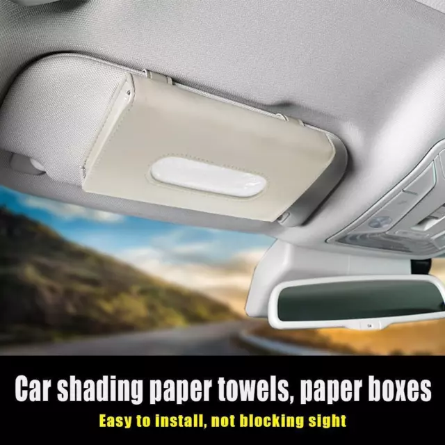 BACK SEAT MULTIFUNCTIONAL Auto Accessory Car Tissue Holder Sun