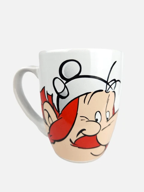 Mug Collection Astérix & Obélix - Céramique Blanche 325ml - Personnages : Falbala, Idéfix... - Neuf Avec Boîte