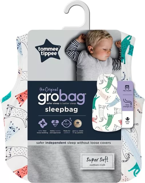 Saco de dormir Tommee Tippee Grobag - 18 - 36m 0.2 Tog - Pet Story