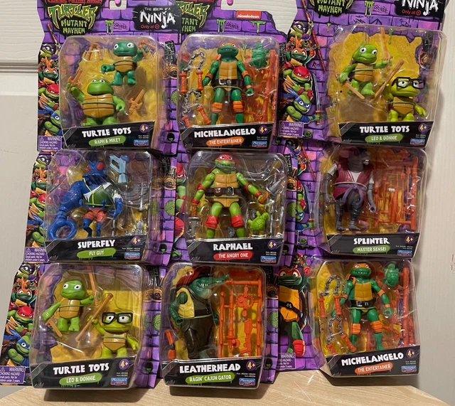 Playmates Teenage MUTANT MAYHEM NINJA Turtles TMNT MOVIE Figures Choose Your Fav