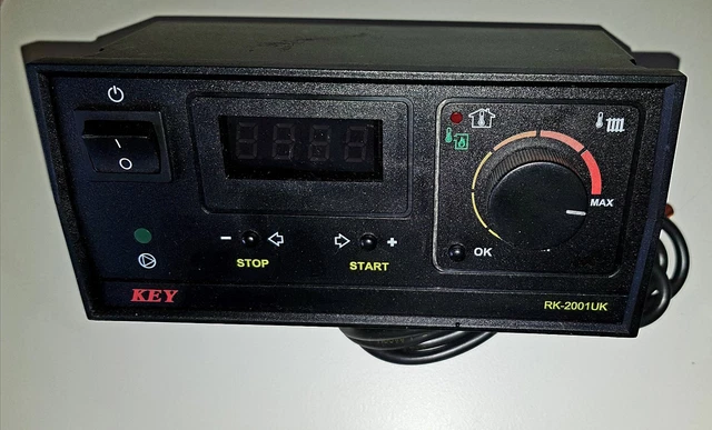 Attack Pezzo di Ricambio Elettronico Regolatore RK-2001UK per Caldaia a Legna