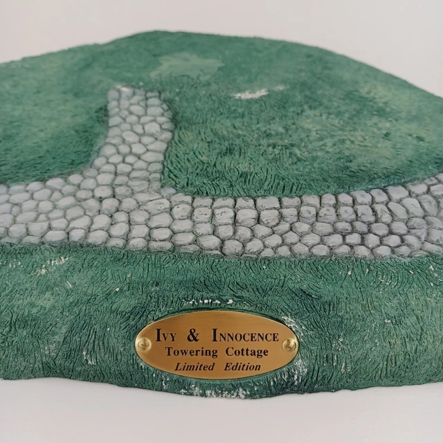 Ivy & Innocence Display Base #05181 for TOWERING COTTAGE Ltd Edition 05180