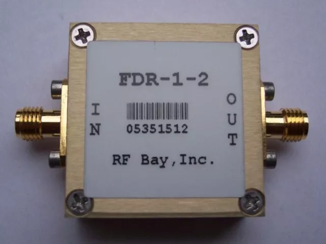 Doubleur de fréquence 0,01-1,0 GHz entrée, FDR-1-2, neuf, SMA