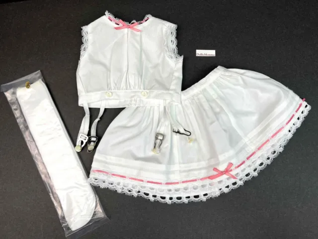 American Girl Samantha Lacy Whites Set Complete Pleasant Company~Undergarment EC 2