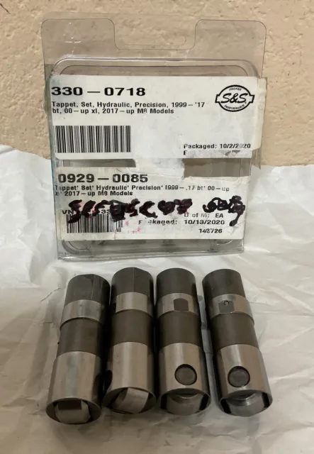 S&S Performance Tappets Precision Hydraulic Set 0929-0085 PN #330-0718 / #M876