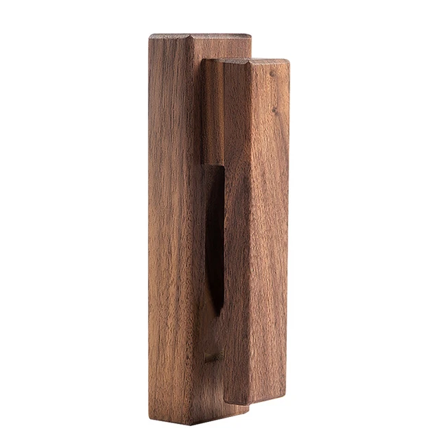 Hook up Wall Mounted Hooks Door Back Hook Rack Wood Door Back Hanger Towel Ring