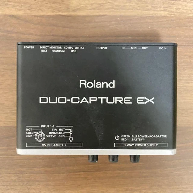 Roland Duo Capture EX UA-22 USB Interface 24 Bit w