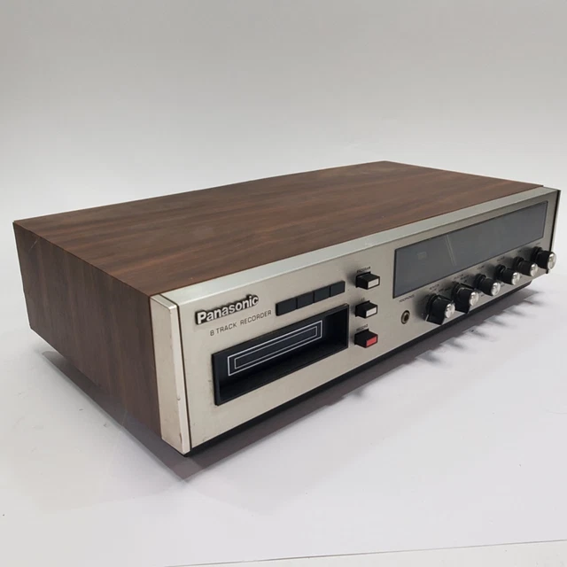 VINTAGE PANASONIC RS-8175 8-Track Recorder Player Radio/Playback