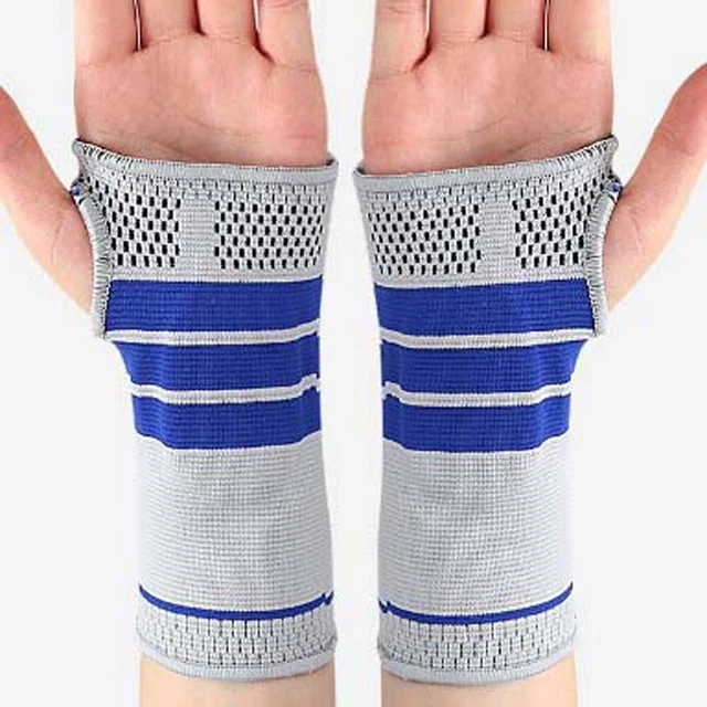 COMPRESSION WRIST SUPPORT Brace Carpal Tunnel Arthritis Glove Cycling