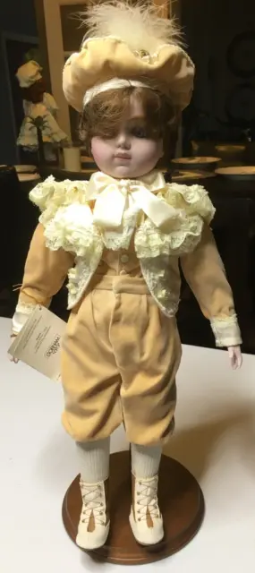 The Gorham Doll Collection "Andrew" "Let Me Call You Sweetheart" #432/1000