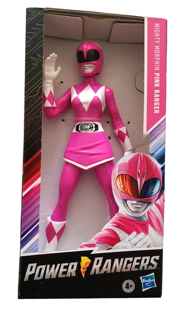 Power Rangers Pink Ranger Figure MIGHTY MORPHIN POWER Rangers - Pink Ranger 10” Hasbro Action Figure ...