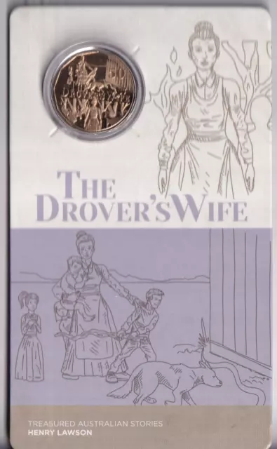 AUSTRALIAN: 2022 50 Cent Henry Lawson The Drover's Wife Unc Coin On ...