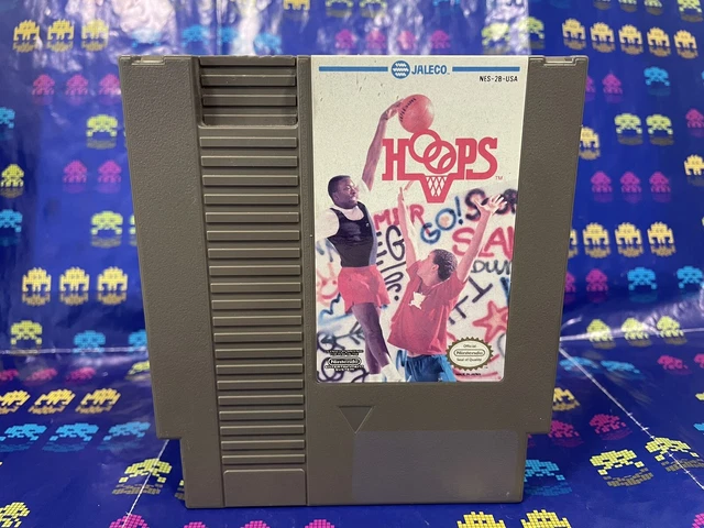 Hoops - NES - Nintendo Entertainment System - NTSC USA Import