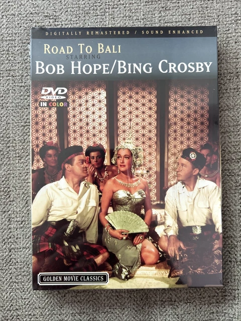 ROAD TO BALI: Bing Crosby & Bob Hope, DVD 2004 $2.71