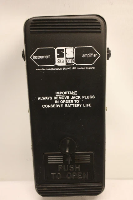 Colorsound Wah Effector Guitare Pédale SOLA SOUND Vintage 6