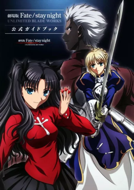 Movie Fate/stay night Unlimited Blade Works Official Guide Book Art Fan Japan