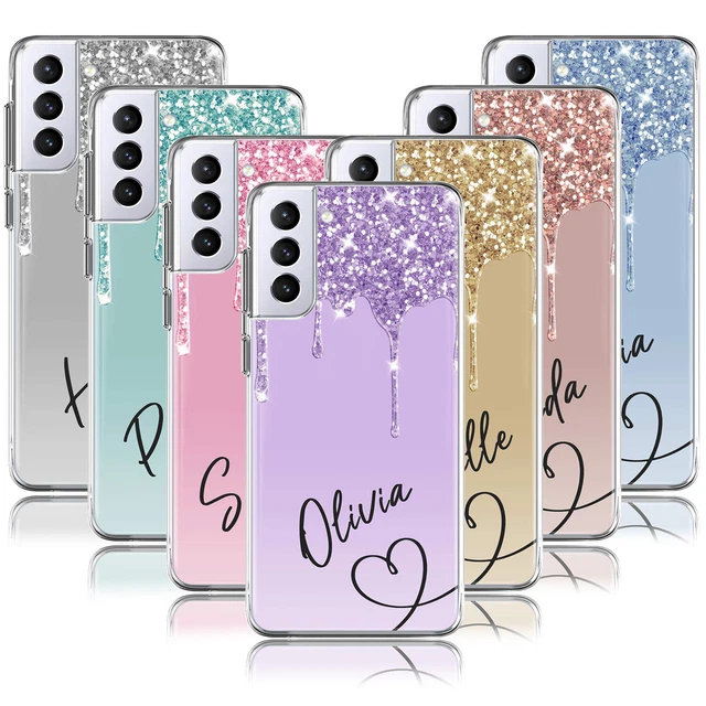 Personalised Name Case Phone Cover For Samsung Galaxy A04S A14 A23 A53 M33 A34