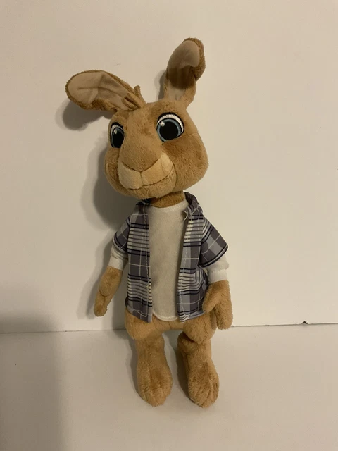 Universal Studio "E.B" Rabbit Plush  Hop the Movie 12” Brown Bunny Stuffed Toy