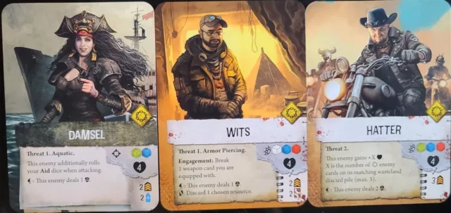 Waste Knights Promo Cards - Dice Tower 2023