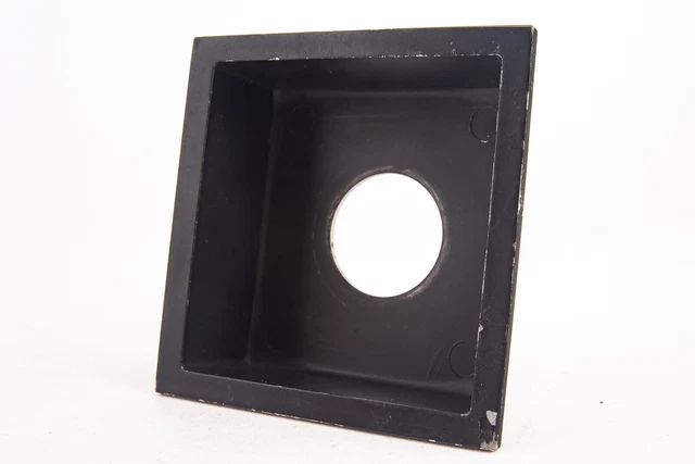 Placa de lente metálica empotrada Calumet Series 400 4x4 pulgadas 34 mm orificio 36 mm V18