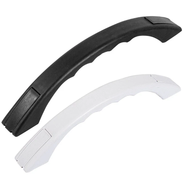 Sièges Bateau PRO.TEC - Lot De 2 - Repliables Rembourrés (Gris/Blanc, 415x390x510mm)