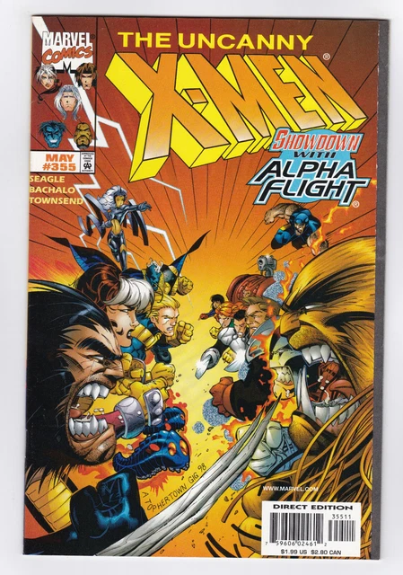 The Uncanny X-Men 355 9.4 Near Mint - Alpha Flight Appearance - Marvel Comics