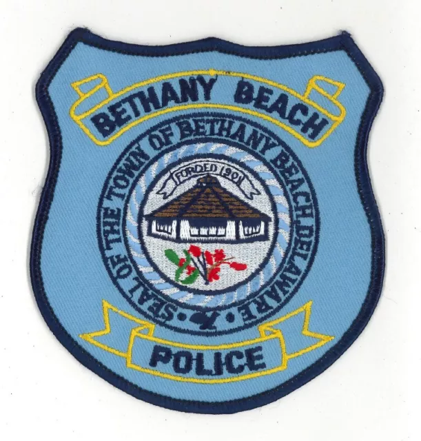 rare Bethany Beach DE Police Patch Delaware