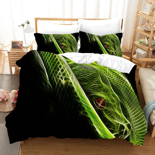 HIBERNATION DRAGON DUVET Quilt Cover Pillowcase Single Queen King