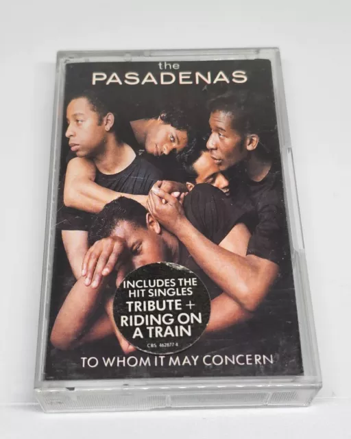 The Pasadenas - To Whom It May Concern - Audio Cassette Tape Album