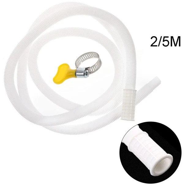 TUYAU D'ÉVACUATION FLEXIBLE et extensible pour climatiseur 2M/5M tuyau d'entré EUR 8,74