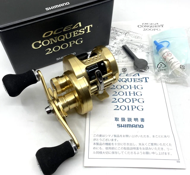 リール SHIMANO - OCEA CONQUEST 200PG PLAT/shimano ocea conquest ct 200pg-Fishing Tackle Store-en