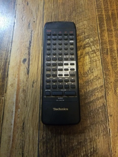 Technics Oem Rak-Sa601Mh Remote Control For Su-G75