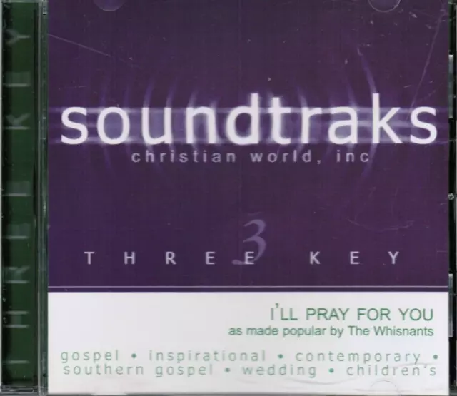 I'll Pray For You - Whisnants - Christian Accompaniment Track CD