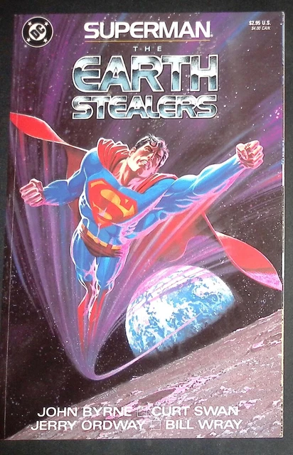 Superman The Earth Stealers DC Comics Graphic Novel John Byrne