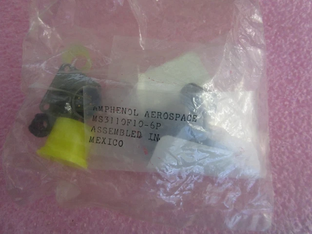 Amphenol Modello: Ms311f10-6p Connettore. Nuovo - Fondo di Magazzino <