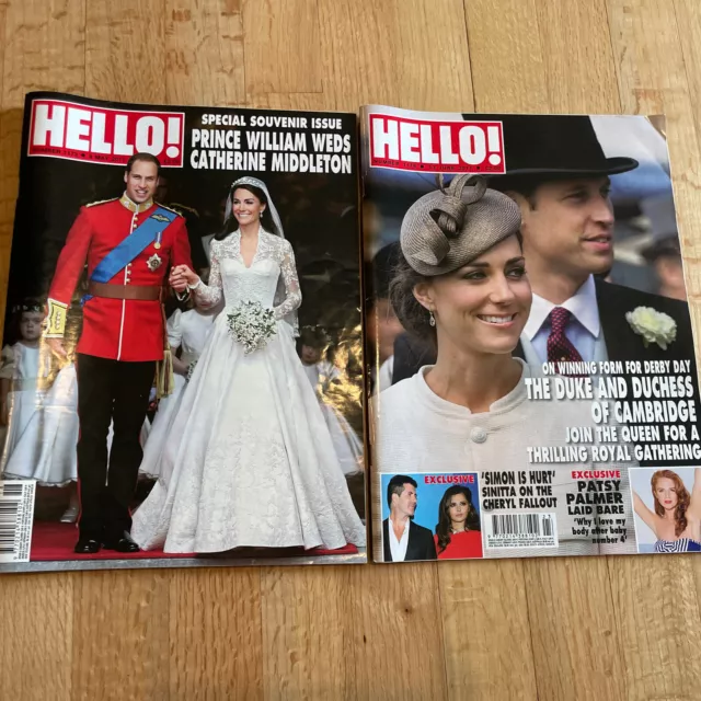 Hello Magazine Royal Lot 2 William Kate Wedding Royalty Monarchy