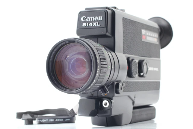 [ Quasi Mint] Canon 514XL Super 8 8mm Film Fotocamera Zoom 9-45mm F1.4 Da Japan