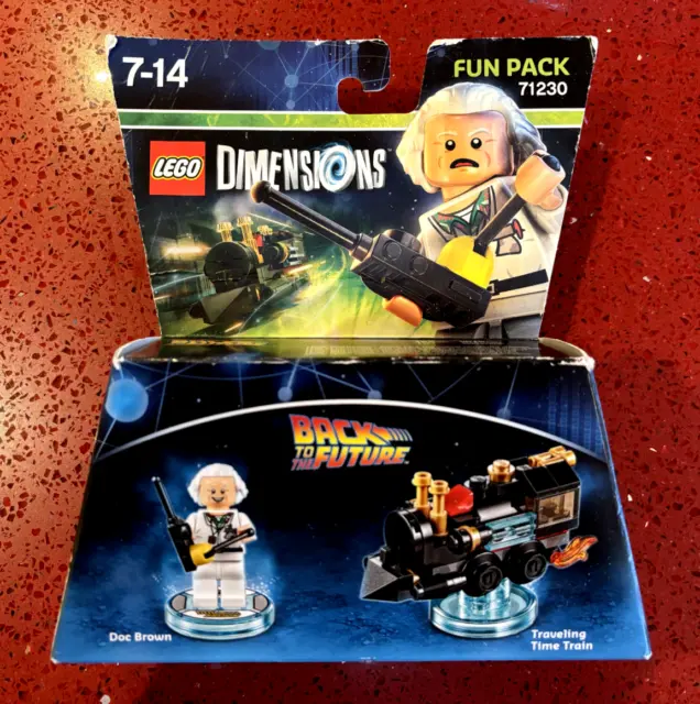 LEGO DIMENSIONS - Back To The Future - 71230 - Fun Pack Doc Brown ...