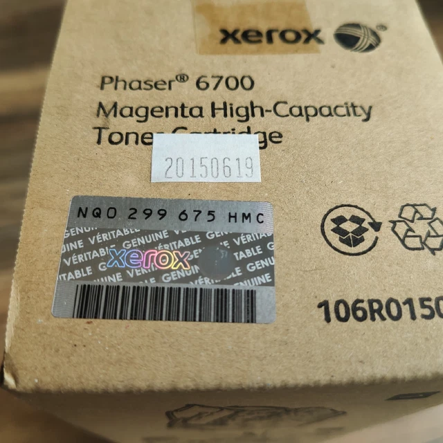Original Xerox Phaser 6700 Magenta High-Capacity Toner 106R01508 NEU OVP