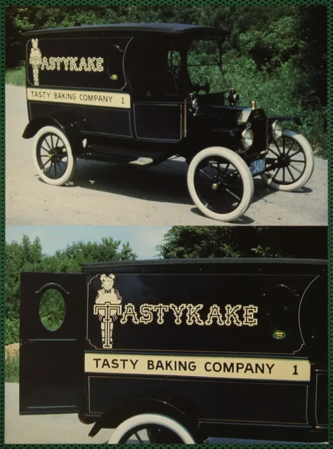 Ford 1915 Model T Truck Delivery Tasty Baking Co. Vintage Pictorial Article 1987
