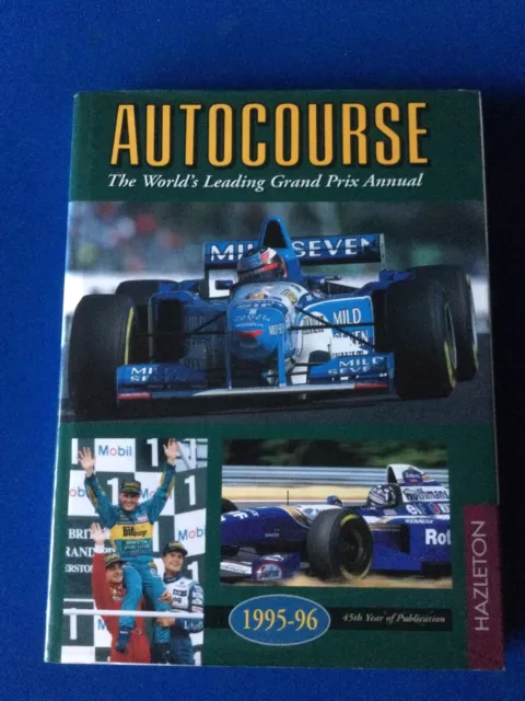 Autocourse F1 Annual 1995 - 1996 Formula One Grand Prix Michael Schumacher