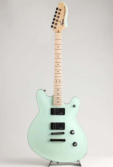 *NEW* Squier by Fender Contemporary Active Starcaster Surf Pearl Semi-Hollow HH *NEW* Squier by Fender Contemporary Active Starcaster Surf Pearl Semi-Hollow HH