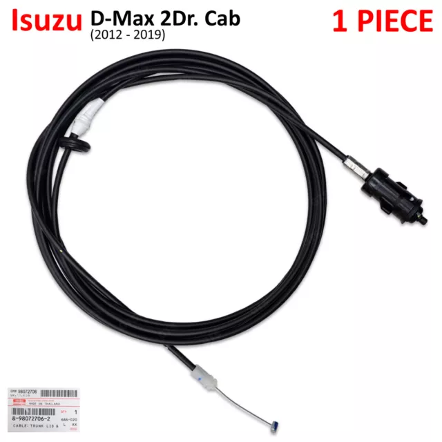 Per Isuzu Holden Cab D-Max 2012 - 19 cavo di scarico porta gas controllo blocco carburante