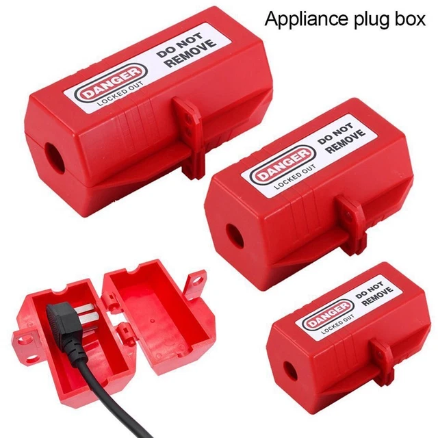 1 Pc Plug Lock Box Electrical Plug Device Industrial Plug Lock Lock Appliance