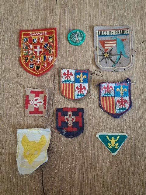 Insigne Promesse Scouts Unitaires De France – Écusson Brodé – Original – Neuf