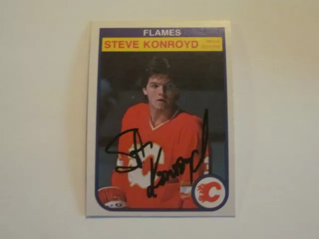 Steve Konroyd Signed Autographed 1982 O-Pee-Chee Opc Rookie Rc Card