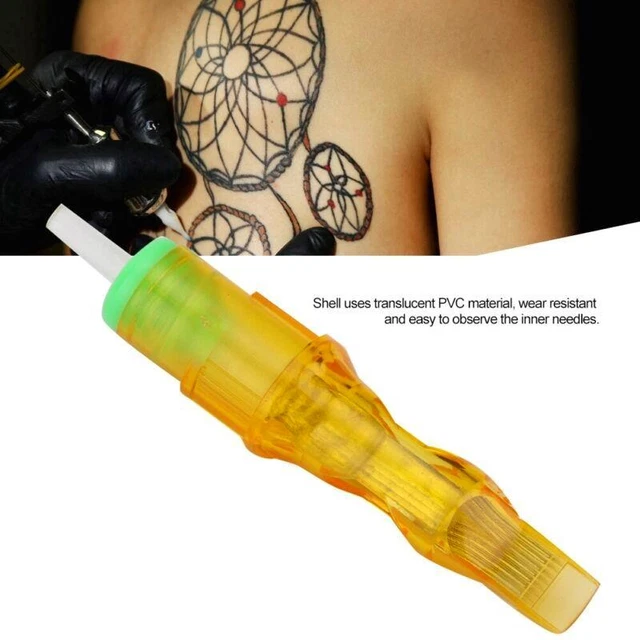 20 Stück/Set sterilisierte Magnum Tattoonadeln M1 Patronen